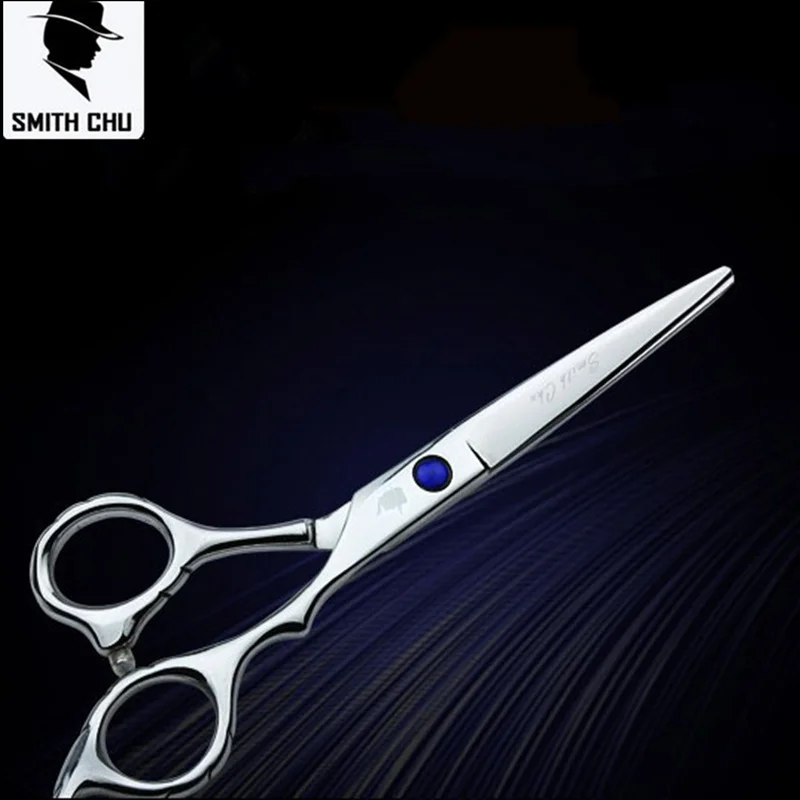 Новая коллекция СМИТ Чу Сталь Ножницы Профессиональный Парикмахерские Ножницы для парикмахера Резка волосы ножницы 6.0 дюймов доступны