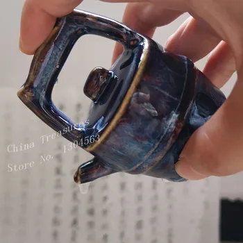Mały rozmiar chińskie narzędzie kaligrafii ceramiczna kropla wody do atramentu kaligrafii chiński obraz zakraplacza wody tanie i dobre opinie Mian Gen CN (pochodzenie) Waterdrop 8*4 5cm
