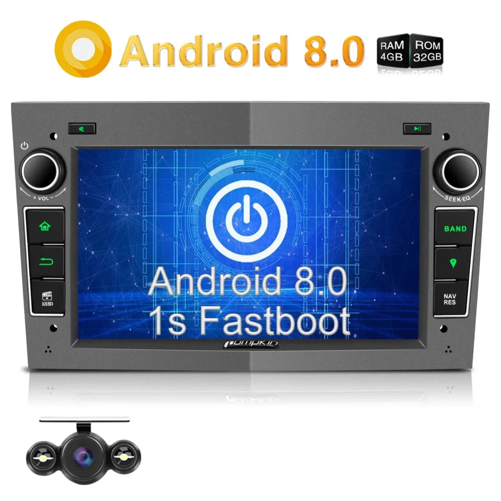 

Pumpkin 2 Din Android 8.0 Car Radio No DVD Player GPS Navigation Qcta-core Car Stereo For Opel/Corsa/Vectra Wifi 4G USB Headunit