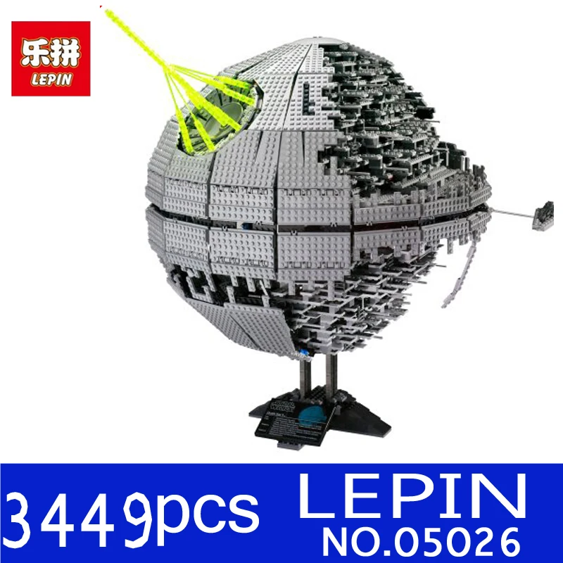 

LEPIN 05026 3449Pcs Death Star II Wars Kits The Second Generatio Building Blocks Bricks Toys Compatible with 10188 Children Gift