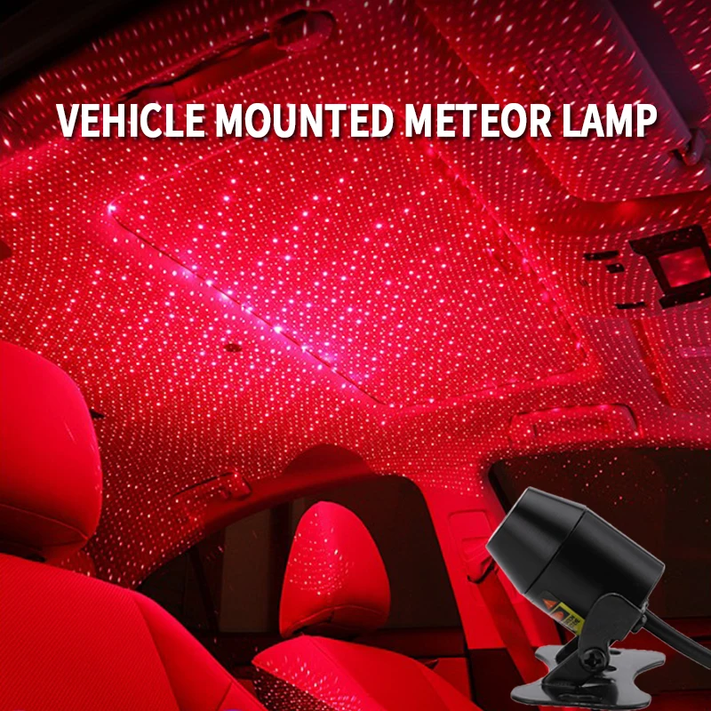 

New USB LED Car Atmosphere Ambient Star Light DJ RGB Colorful Music Sound Voice Control Lamp Christmas Interior Decorative Light