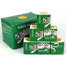 1Pcs Vietnam 20g White Tiger Balm for Headache Toothache Stomachache Relief Baume Tiger Blanc Cold Dizziness Essential Balm
