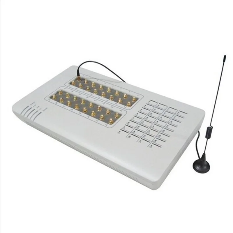 Стандартный четырехдиапазонный VOIP GSM шлюз 32 канальный GOIP с поддержкой IMEI change / sim