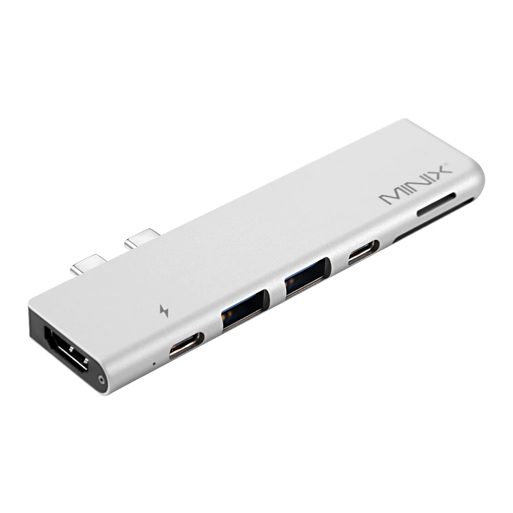 MINIX NEO C-D Thunderbolt 3 USB-C Зарядка до 5 к 60 Гц или два 4 к 60 Гц многопортовый адаптер HDMI выход для MacBook Pro