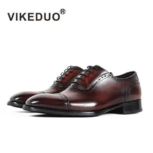 Vikeduo 2018 Handmade Designer Vintage retro flat font b Wedding b font Party dance Office male