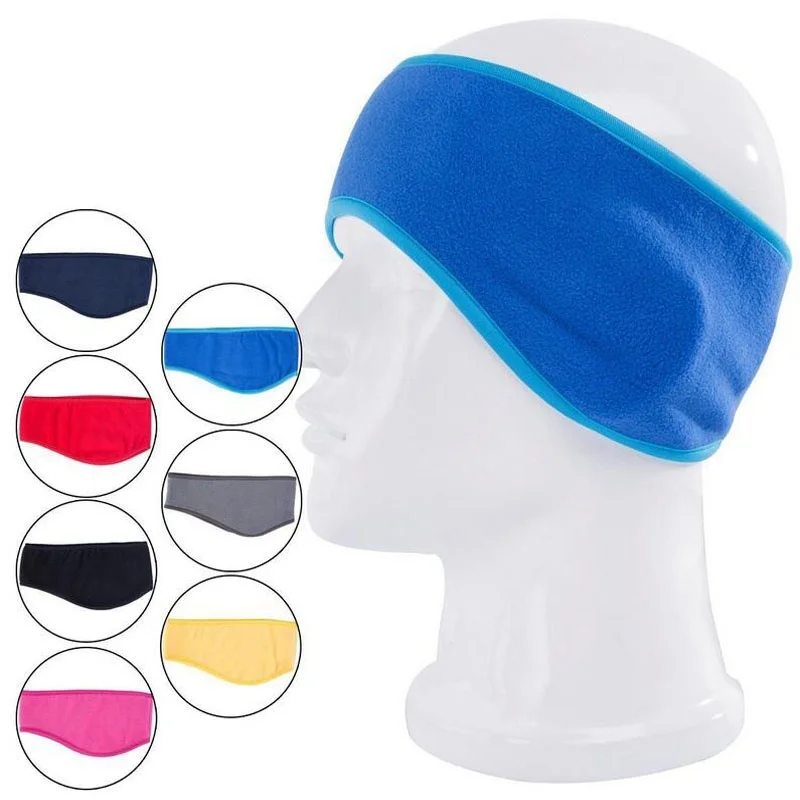 

1 pcs Fashion Female Winter Fleece Earband Stretchy Headband Earmuffs Ear Warmers Accessories For Men Women