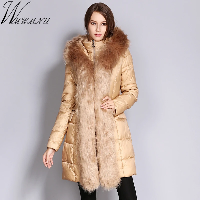 Green Hiver 2018 Veste En Vers Bio Col Fausse Trois Parka Le Grand Bas army Couleurs Épaississement Manteau Et Black Coton Femmes Fourrure Haute Qualité khaki Pour EErwvqfS