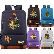 Волшебный Хогвартс hp Письмо значок Гриффиндор мальчик девочка школьная сумка женский рюкзак подростковый лоскутный холст мужской студенческий рюкзак