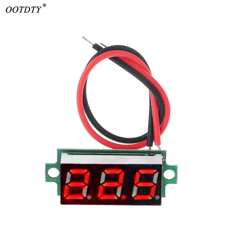 

OOTDTY 0.28" LED Display Digital Thermometer Module for DS18B20 Temperature Sensor RED