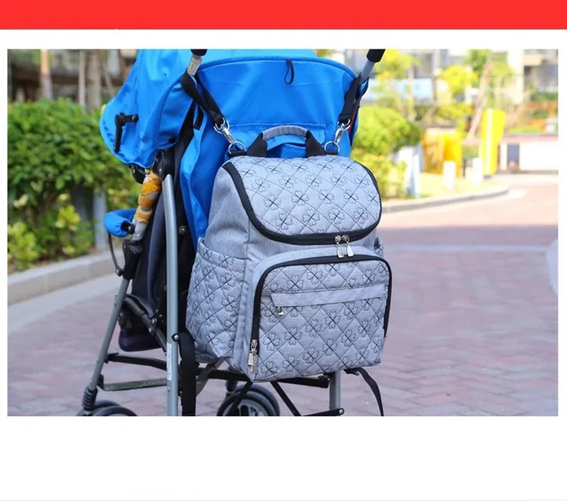 Diaper Bag Fashion Mummy Maternity Nappy Bag Brand Baby Travel Backpack Diaper Organizer Nursing Bag For Baby Stroller