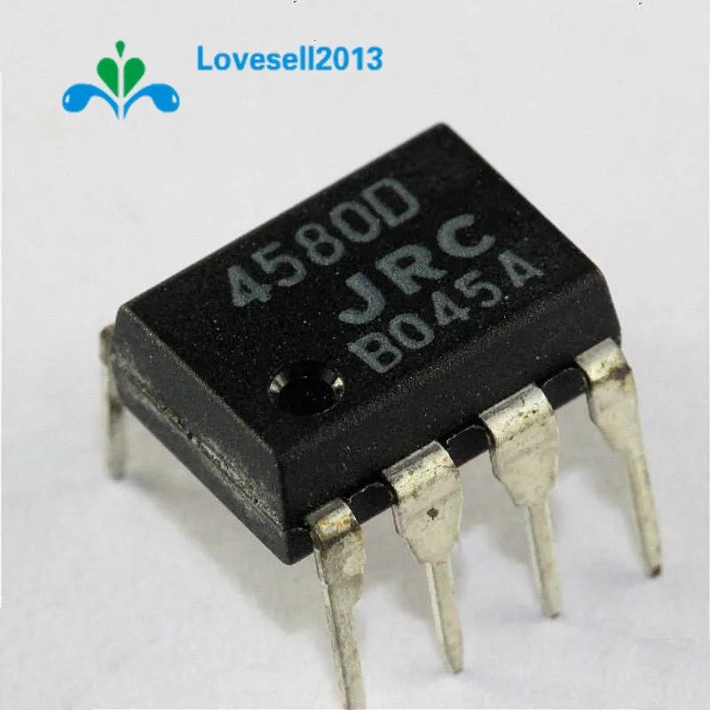 10 шт. микросхема NJM4580D JRC4580D JRC 4580D DIP 8|ic|ic chip |