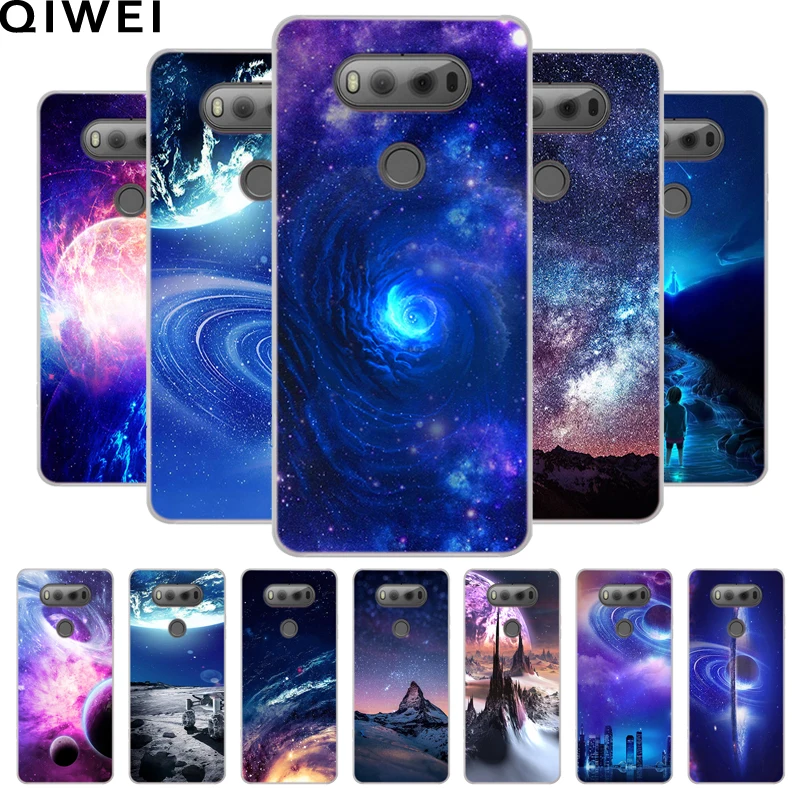 

For LG V20 Case 5.7'' Cool Space Sky Printed Soft TPU Cover For LG V20 V 20 Silicone Phone Back Cases For LGV20 H990DS H990N