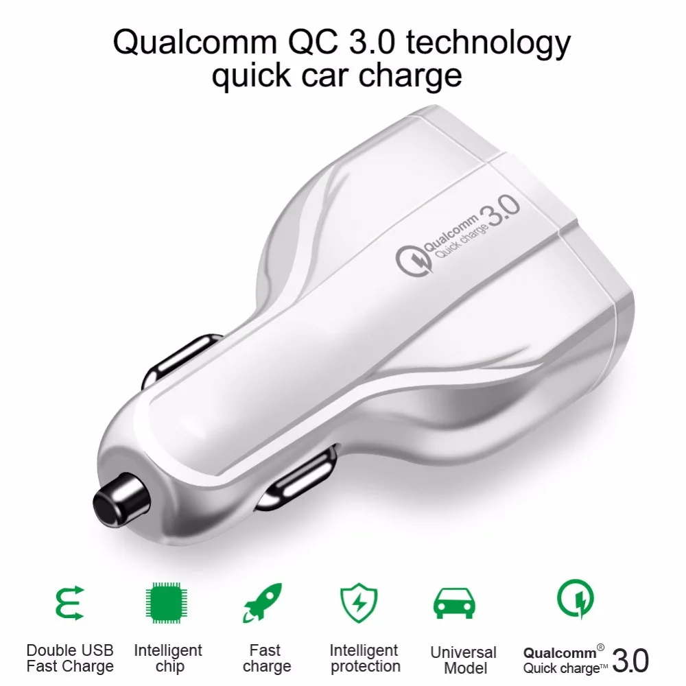 AZiMiYO 35 Вт автомобиля Зарядное устройство QC3.0 USB+ 5V3A Тип-c PD для скоростного мобильного телефона Быстрый Зарядное устройство автомобиля-Зарядное устройство для зарядное устройство для телефона планшета