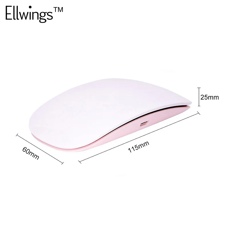 Ellwings один лак для ногтей Палочки 3 цвета Гель 6 W УФ светодиодный лампа не нужно Топ