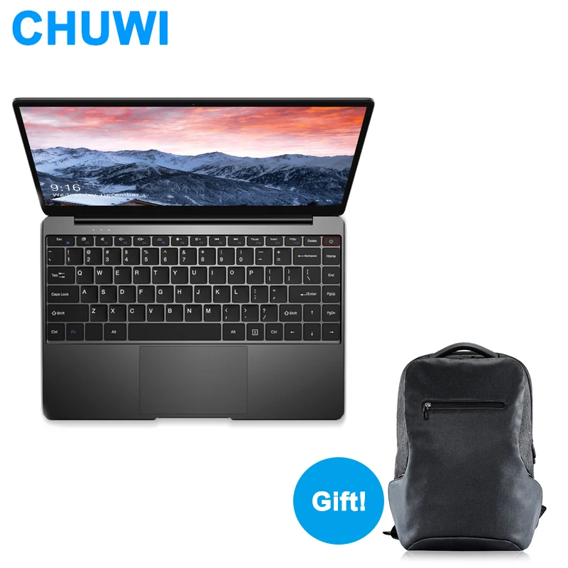 Новый CHUWI AeroBook 13 дюймов ноутбука Windows10 Intel m3-6Y30 2 ГГц 8 Гб Оперативная память 256G SSD ips