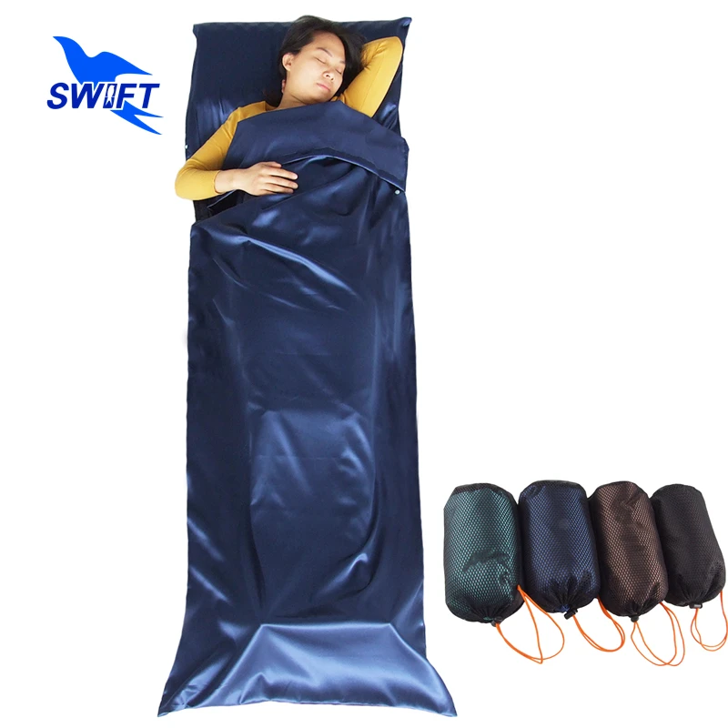 

4 Colors 210*72CM Ultralight Envelope Camping Sleeping Bag Adult Portable Outdoor Sleeping Bags Liner Travel Hiking Accessories