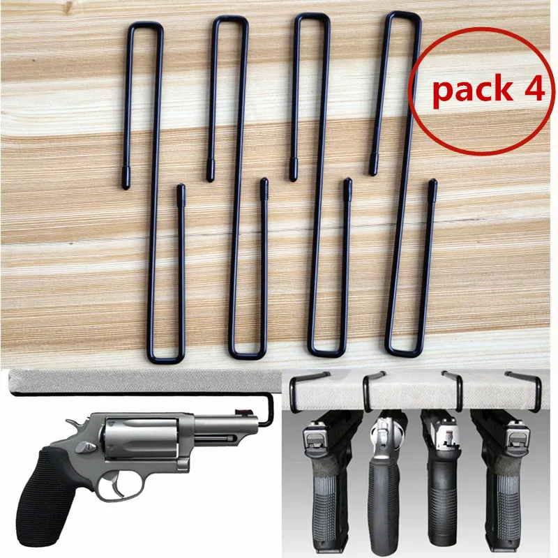 

Original Handgun Hangers 4 Pack Pistol Rack Storage Solution Accessories