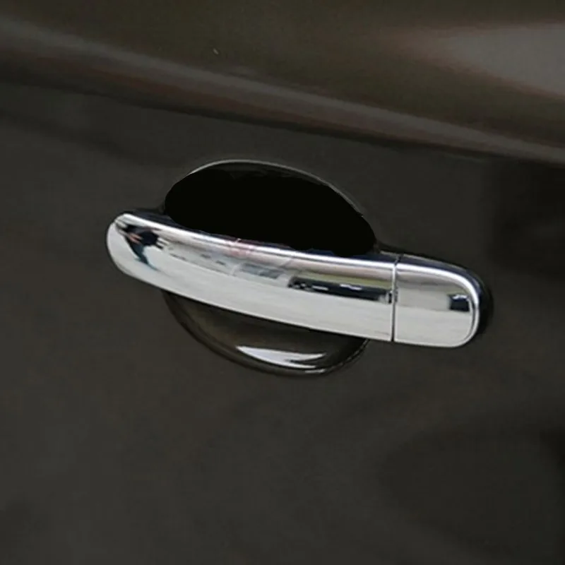 

For Volkswagen Old Passat Golf G5 Skoda Old Octavia Fox Cross Chrome Door Handle Covers Trim Set Car Styling