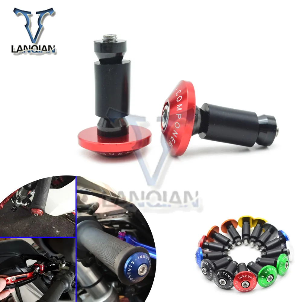 

Motorcycle 7/8''CNC Handle Bar End universal Handlebar Grips for Ducati 821 MONSTER/DaRk/StRipe Scrambler Desert Sled