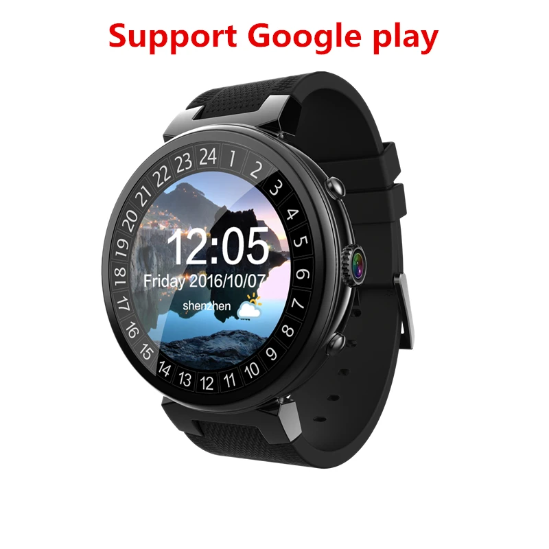 Смарт-часы Android 5,1 OS MTK6580 4 ядра 1. 3g Гц 2 ГБ+ 16 Гб Smartwatch Поддержка Google Play Google Map 3g gps Wi-Fi, обеспечивающим сохранение пространственного положения Z28