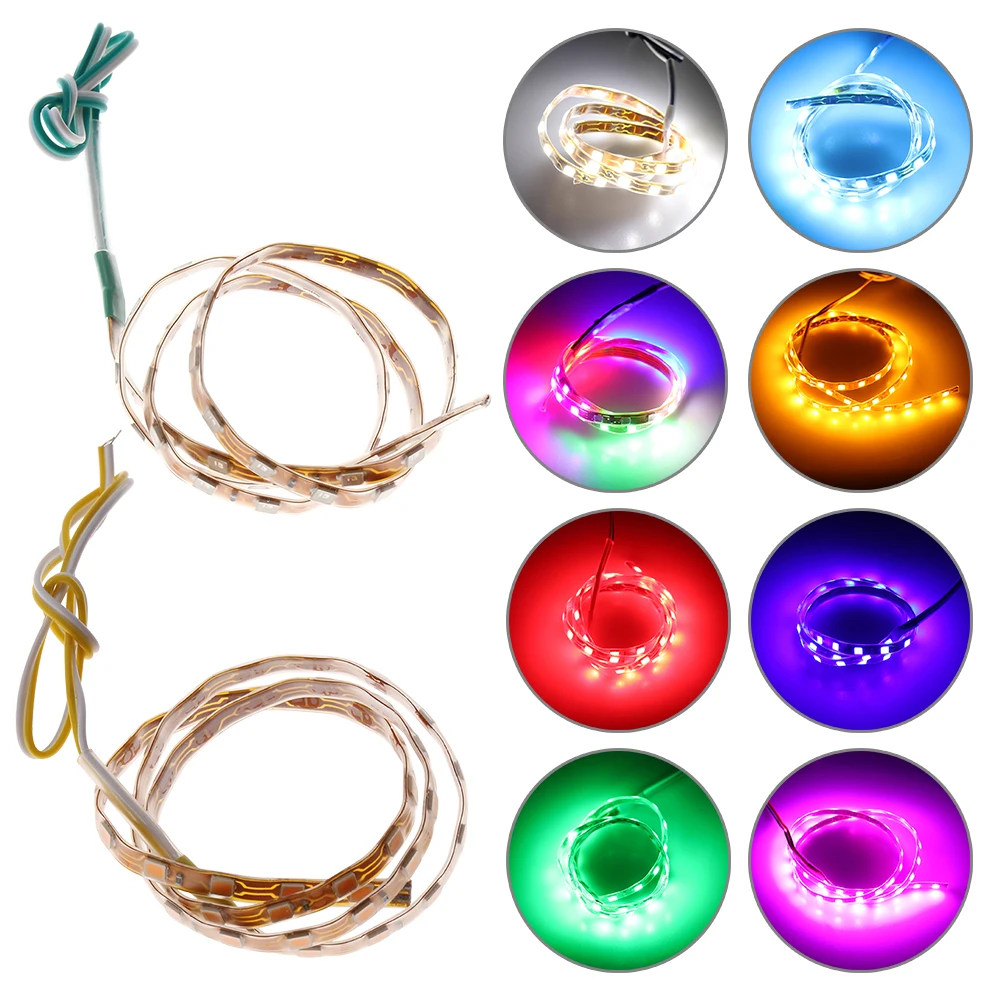 

Waterproof Car Auto Decorative Flexible LED Strip Light 12V 45cm/90cm Car LED Daytime Running Light Car LED Strip Light DRL