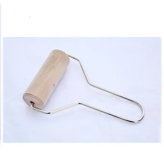 

Wood Sculpey Roller Pin Stamping Brayer Polymer Clay For Fimo Rolling Tool Kitchen Tool Clay Tools Practical