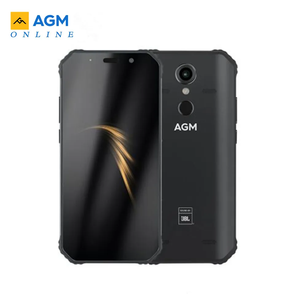 

AGM A9 JBL Co-Branding 5.99" 4G+32G/64gG Android 8.1 Rugged Phone 5400mAh IP68 Waterproof Smartphone Quad-Box Speakers NFC