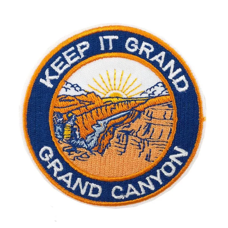 3 &quotGrand Canyon iron on Patch places Go outdoors Hiking Camping эмблема переводная аппликация для рюкзака