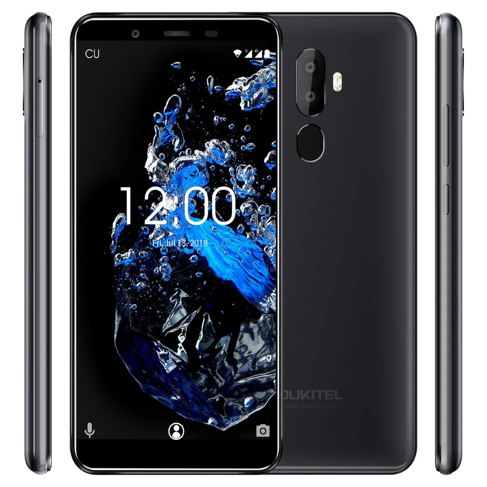 OUKITEL U25 Pro 5," 2.5D Incell дисплей Android 8,1 13MP+ 2MP/5MP мобильный телефон MT6750T Восьмиядерный 4G 64G отпечаток пальца смартфон