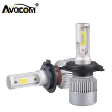 H7 H1 LED Car Headlight Bulbs H11 H8 H9 LED Auto Lamp 9005 HB3 9006 24V 72W 8000Lm 6000K COB 12V LED HB4 H4 Car Bulb Fog Light