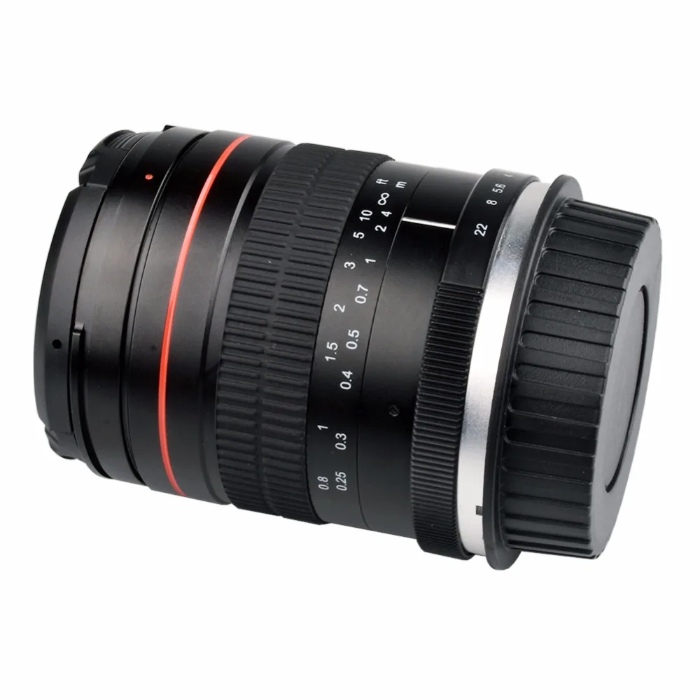 Lightdow 35 мм F2.0 с фиксированным фокусом большая апертура ручная полнокадровая линза для Canon 550D 600D 650D 750D 5D 5D2 6D 7D DSLR камер