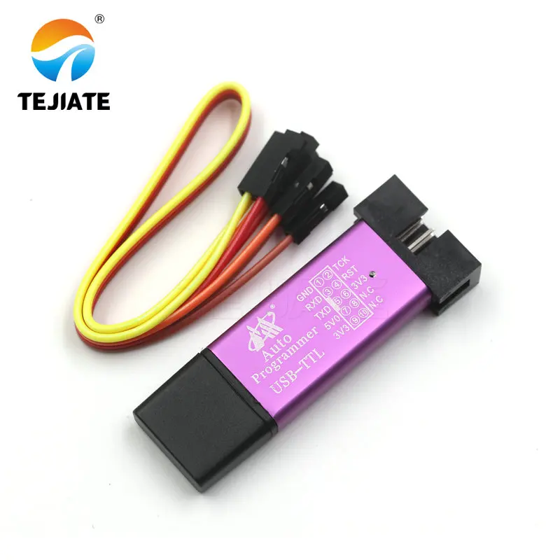 

USB-TTL Auto Programmer MCU STC 51 Microcontroller Downloader / 3.3V 5V Universal / Dual Voltage USB to TTL DownLoad Cable
