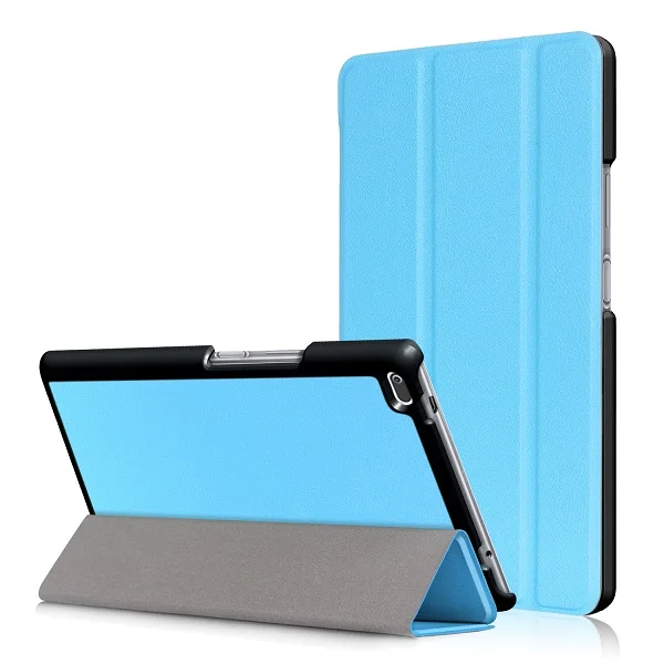 Чехол для lenovo Tab 4 8(TB-8504F/TB-8504N) выпуск " планшет с треугольной подставкой ультра тонкий чехол Чехол+ Бесплатный подарок