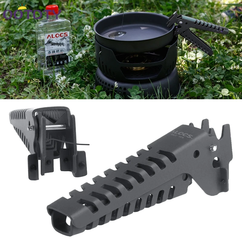 Anti-caliente Anti-raspado mango de aluminio Clip Camping Pot Pan tazón pinza para utensilios de cocina mochilero Picnic Anti-caliente Anti-raspado mango de aluminio Clip Camping Pot Pan tazón pinza para utensilios de cocina mochilero Picnic