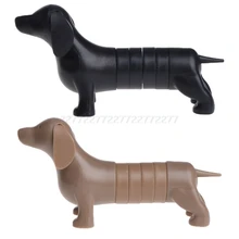 Аксессуары для украшения дома, магнитные Съемные Наклейки на холодильник, магнитные наклейки с изображением собаки из мультфильма таксы, открытки, сообщения N24, Прямая поставка