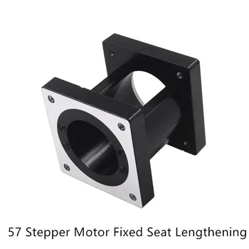 

Nema23 mounting 57 stepper motor fitted black steel bracket diy cnc parts