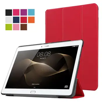 

Original Brand Slim Smart PU Leather Tablet Case Cover For HUAWEI MediaPad M5 10.8" With Free Gift Pen