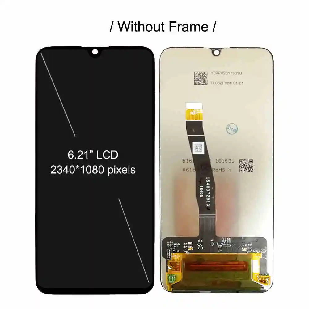 LCD With Frame For Huawei Honor10 Honor 10 lite Display Screen Touch Digitizer Assembly For Huawei Psmart P Smart 2019 Display