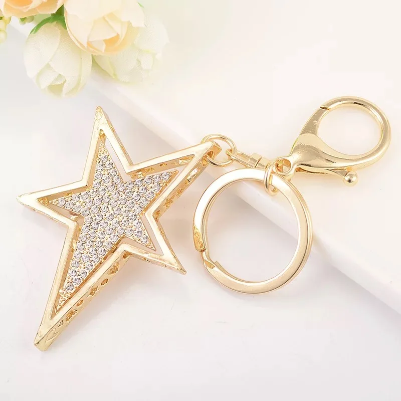 Buy Crystal Keychain car key pendant key chain pendant