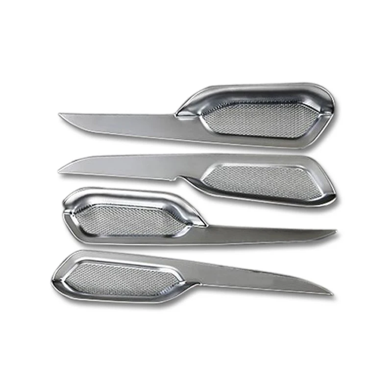 

For Ford Explorer 2016 Inner Door Armrest Stripe Decoration Cover Trim 4pcs