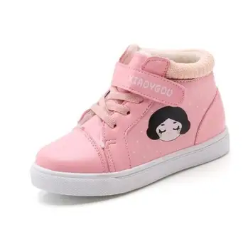 

Girls Boots For Children Princess Shoes Spring/Autumn Kids Baby Fashion Boots Student Performance Shoes Girls Soft