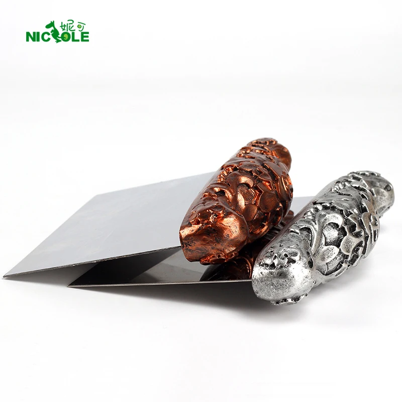 Straight Knife Soap Cutter Stainless Steel With Embossed Soap Making