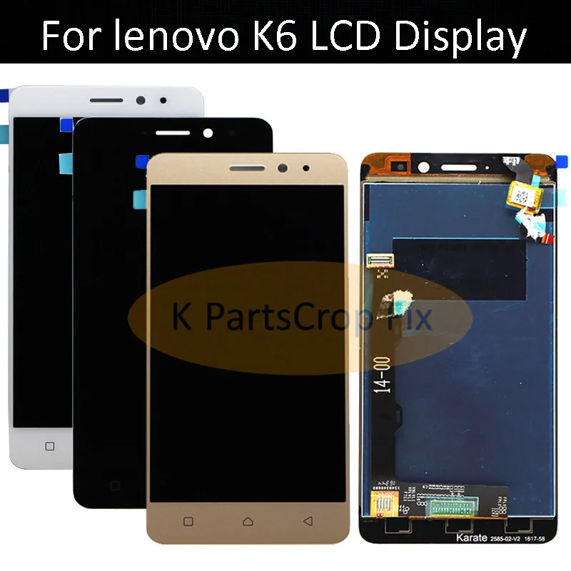5 0 ''Новый Для Lenovo K6 Power K33a42 k33a48 Полный ЖК дисплей + сенсорный экран дигитайзер в