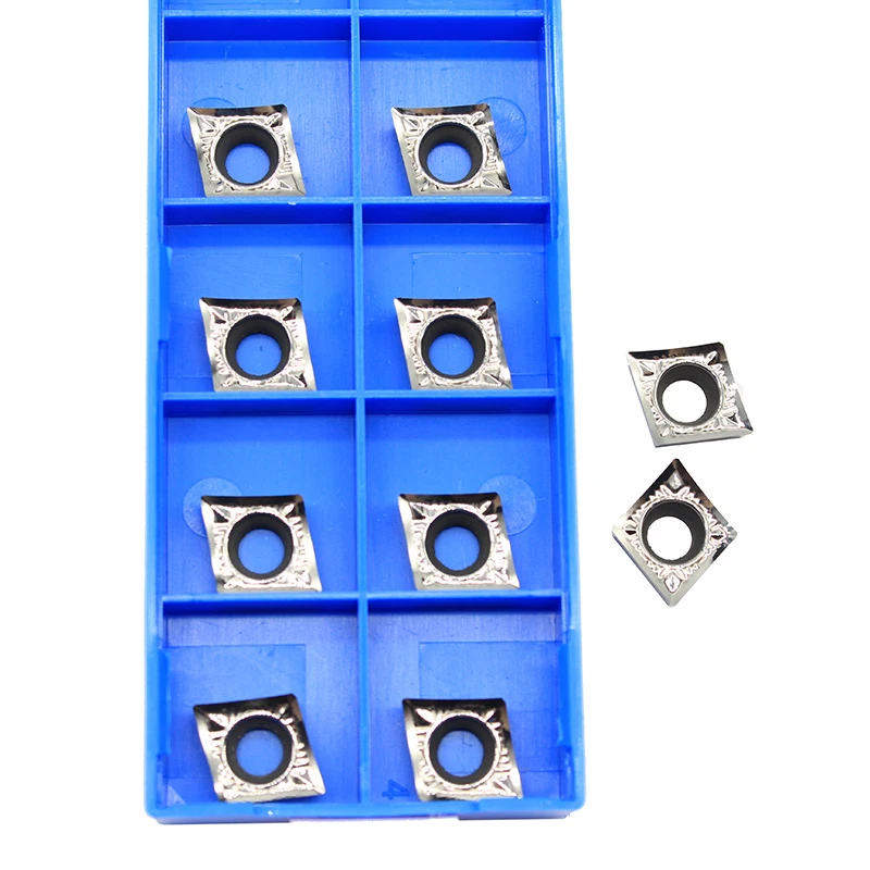 

CCGT09T304 AK H01 CCGT 09T304 Aluminum cutter blade Insert Cutting Tool turning tool CNC Tools AL +TIN Alloy wood