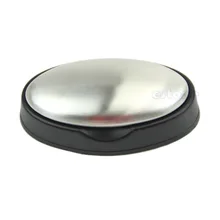 Кухня Бар Нержавеющая сталь ручной устранение запахов для удаления запаха мыло 88x46x19mm