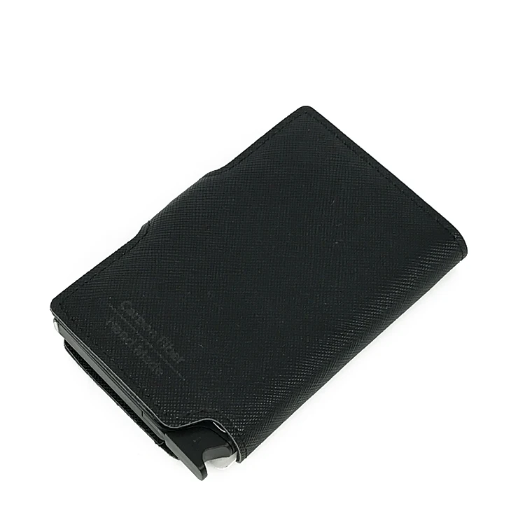 Casekey Противоугонная кредитная карта, RFID держатель для мужчин Алюминиевый металлический бизнес ID держатель для карт Чехол Многофункциональный тонкий мини-кошелек