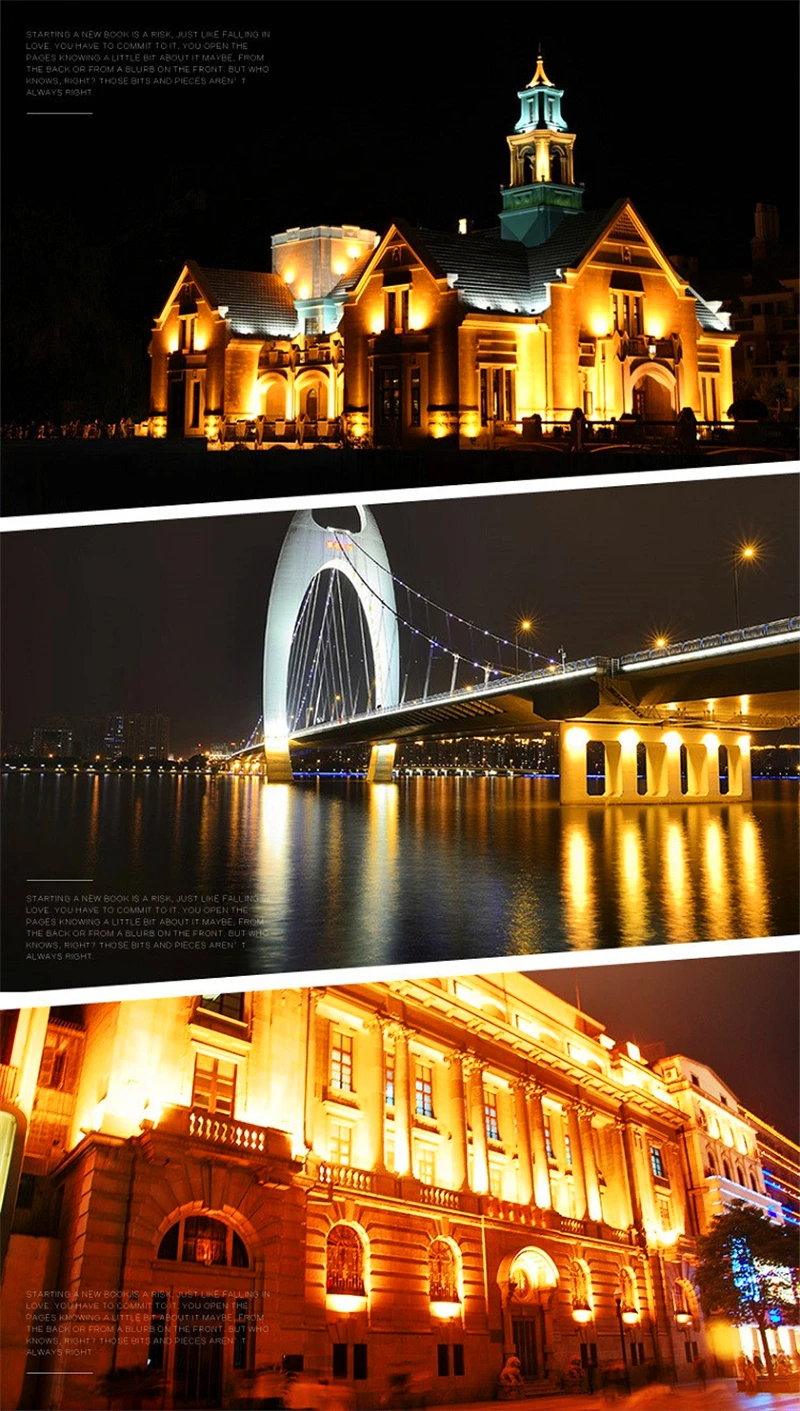 AC 85-265V 110V 220V 10W Chip IP65 Waterproof LED Floodlight White / Warm white / RGB Outdoor Lighting LED Flood Spotlights Lamp external security light