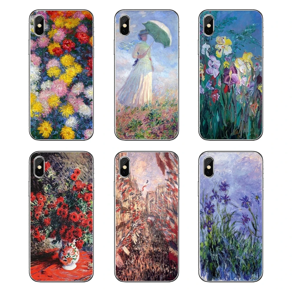 

Covers For Samsung Galaxy A5 A6 A7 A8 A9 J4 J5 J7 J8 2017 2018 Plus Prime Claude Monet Impressionism French painter oil painting