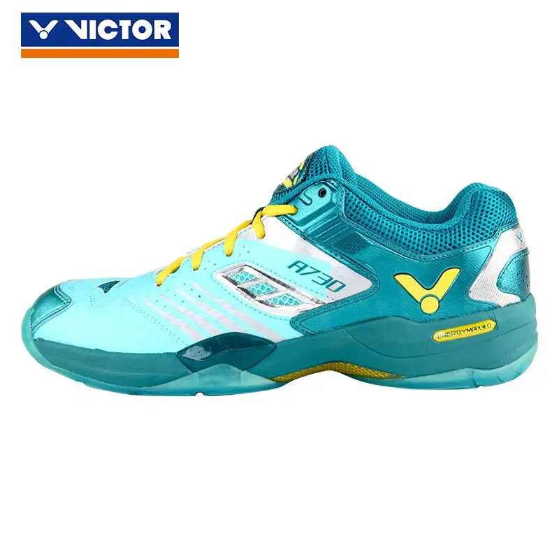 Подлинная Виктор брендовая мужская обувь для игры в бадминтон профессиональной спортивной обуви для Для женщин дышащая закрытый суд теннисные кроссовки обувь A730 - Цвет: A730