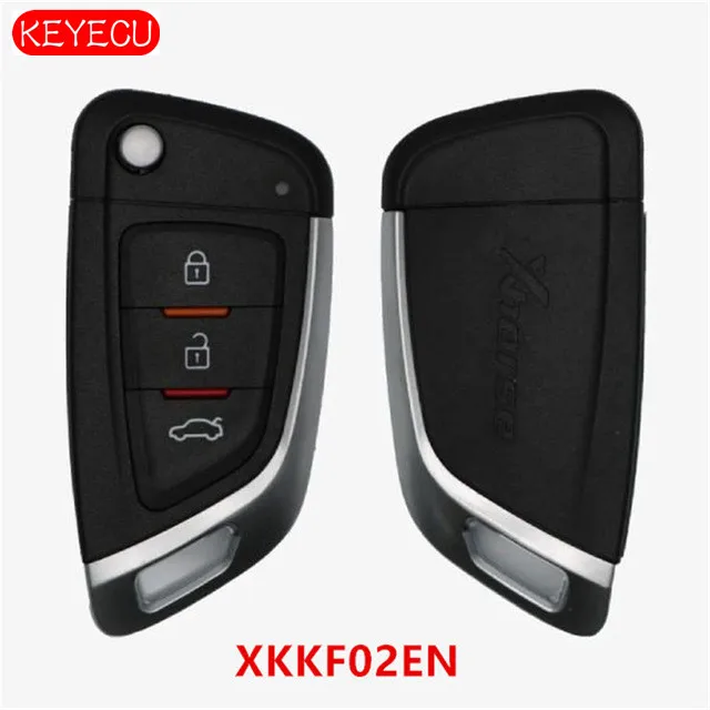 

Keyecu 5PCS XHORSE UNIVERSAL KNIFE STYLE FLIP KEY PN XKKF02EN for VVDI Key Tool VVDI2